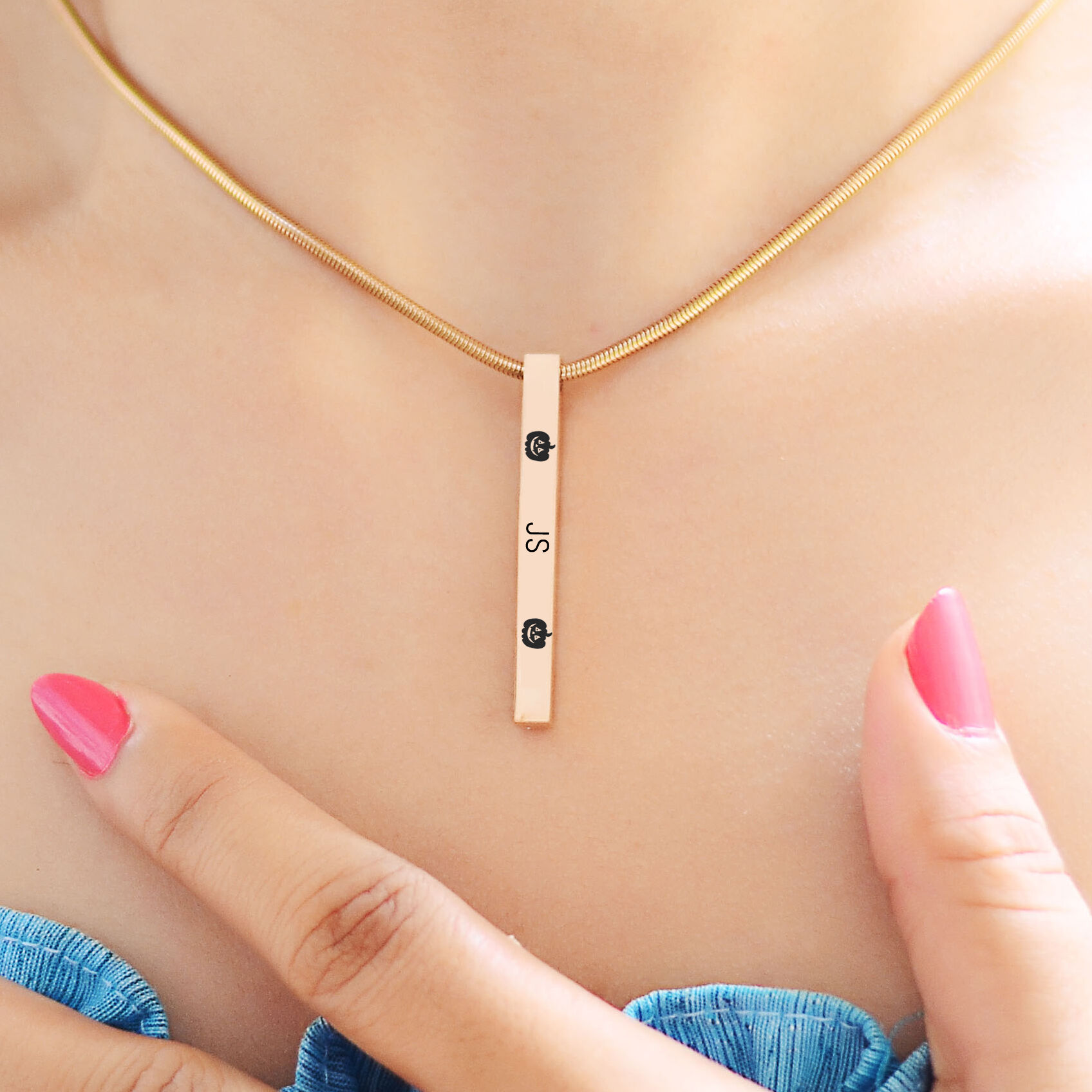 Bar Personalised Necklace
